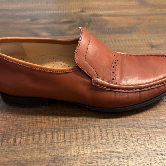 Stylish Barker loafers, handmade in England, US size 8 (UK 7)
